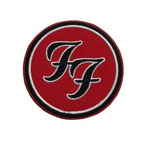 Foo Fighters FF Round Rock Band Embroidered Patch